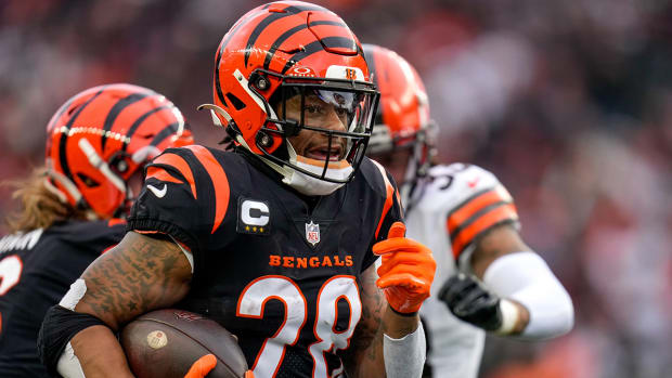 Former Cincinnati Bengals RB Joe Mixon.